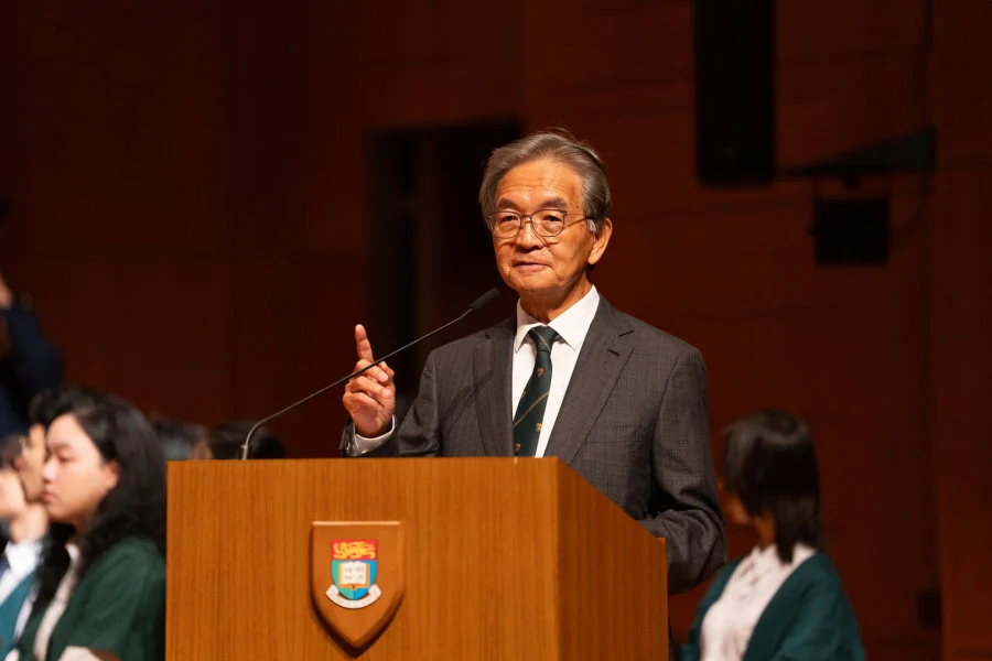 HKU alumnus Dr Jack So Chak Kwong, former Chairman of the MTR Corporation and Hong Kong’s Airport Authority