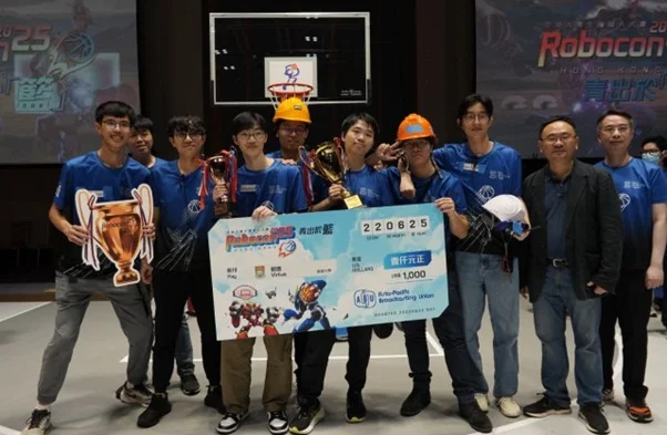 HKU Engineering team clinch championship at Robocon Hong Kong Contest 2025   