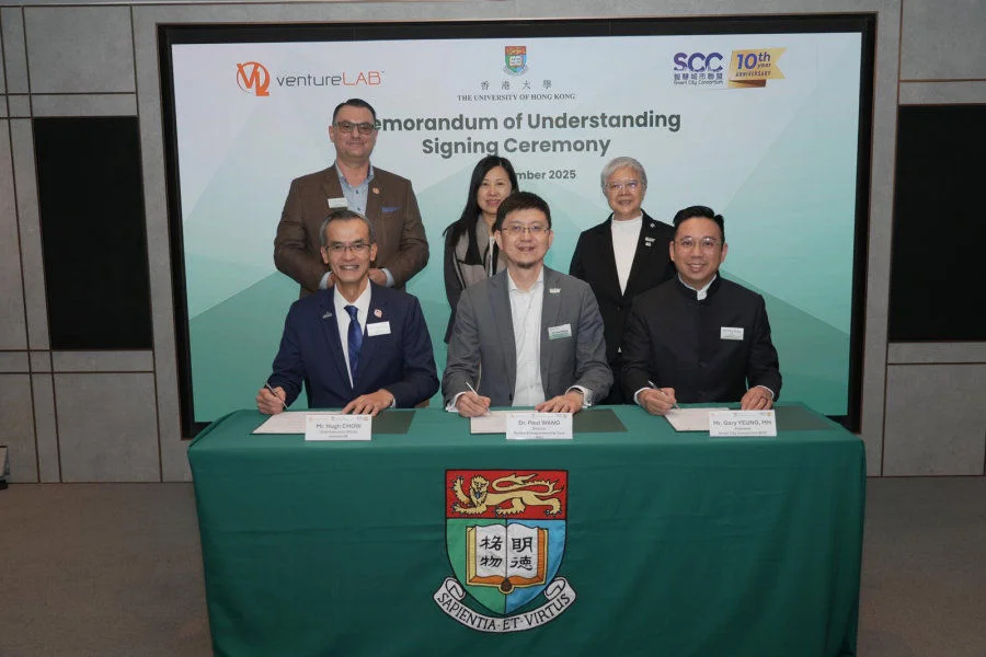 HKU Partners in Tripartite MoU to Strengthen Entrepreneurial Ecosystem in Hong Kong and Canada 