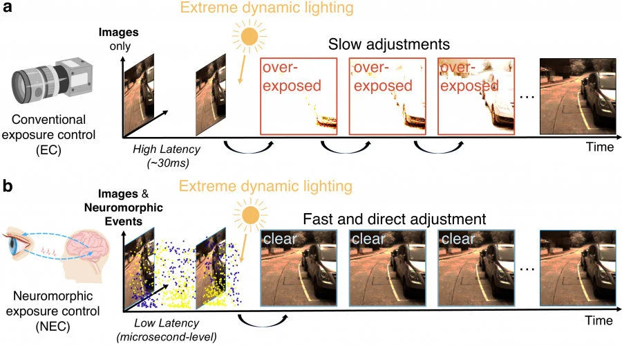 NEC Core: Achieve rapid and efficient exposure control by breaking loop dependency with neuromorphic events  