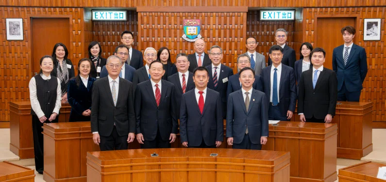 Minister of the National Health Commission leads delegation to HKU