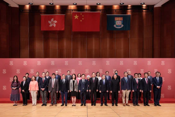 HKU Holds Flag-Raising Ceremony to Commemorate the 28th Anniversary of the Establishment of the HKSAR
