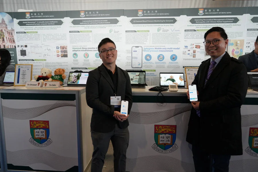 Mr Nicholas Tze Yin KWOK (left) and Prof Joshua Wing Kei HO (right).  