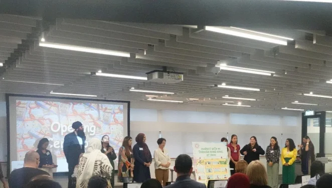 Launch Ceremony of the First-ever 
Children's Activity Book Featuring Stories of Ethnically Diverse Women of Hong Kong