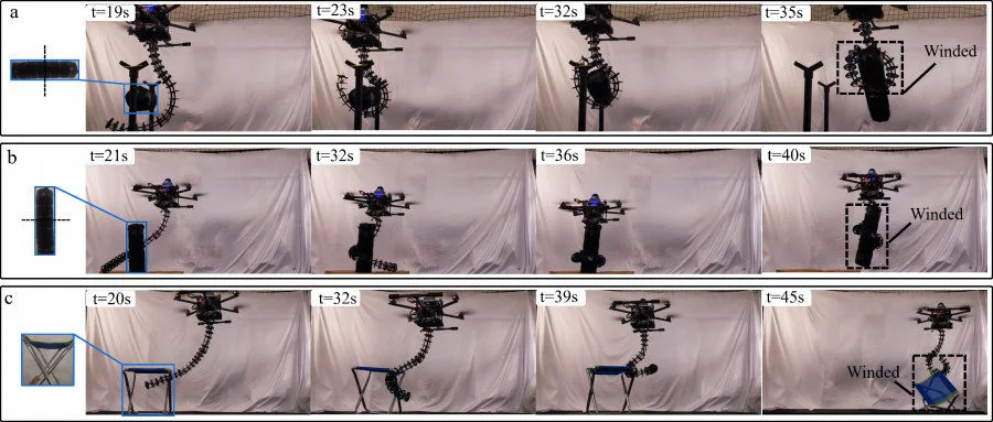 AET has the ability to grasp objects of various sizes and shapes.