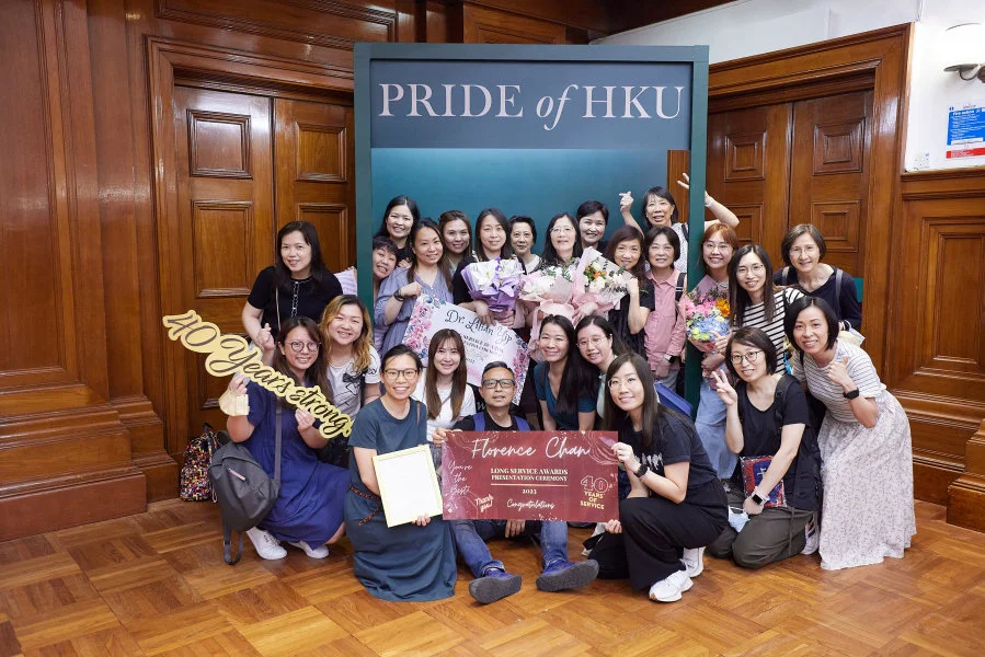 HKU holds Long Service Awards Presentation Ceremony to recognise over 220 staff members  