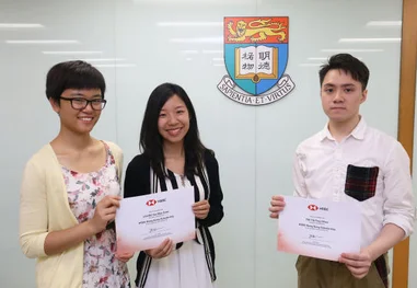 Winners of HSBC Hong Kong Scholarship 2017-18
encouraged to pursue goals and dreams with scholarship