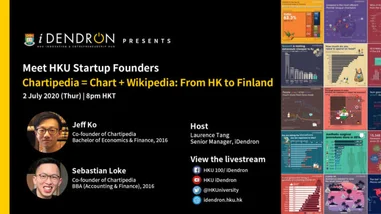 Meet HKU Startup Founders ep 3: Chartipedia - Chart + Wikipedia: From HK to Finland