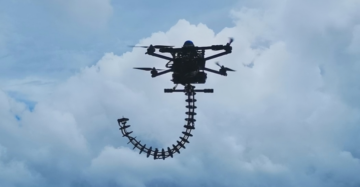 HKU Engineering team achieves breakthroughs in aerial manipulation with innovative aerial elephant trunk