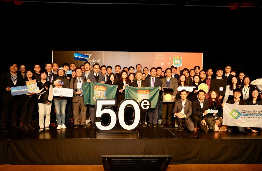 HKU secured a total of 34 awards at the 50th International Exhibition of Inventions of Geneva.