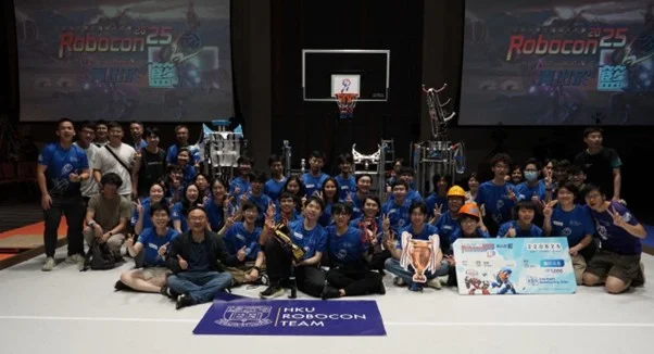 HKU Engineering team clinch championship at Robocon Hong Kong Contest 2025