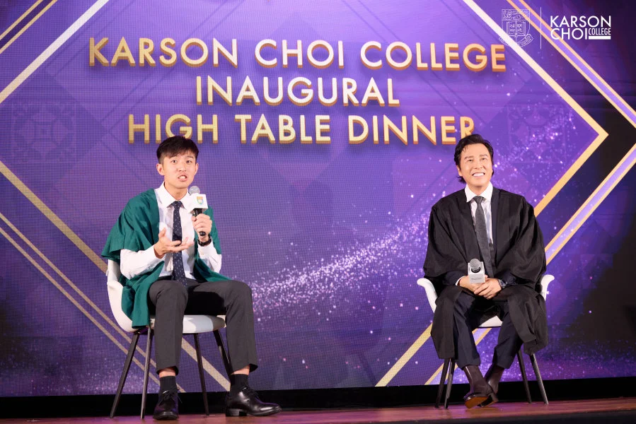 Mr Donnie Yen’s candid dialogue with students. 