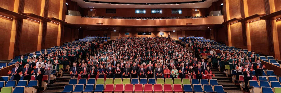 HKU Holds National Day Flag-Raising Ceremony to celebrate the 76th Anniversary of the founding of the People's Republic of China