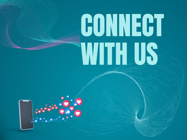 A smartphone with social media icons 