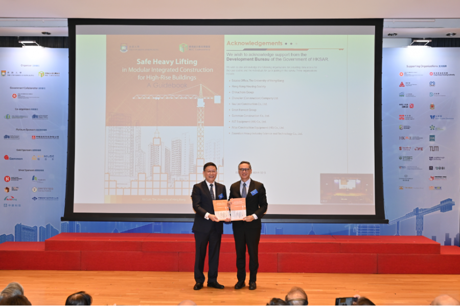 HKU MiCLab hosted the International Conference on Modular Integrated Construction: New Paradigm on 26 June 2025 at the Rayson Huang Theatre.