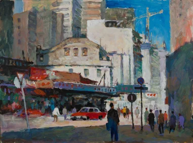 Hong Kong in Ink and Colour:  Contemporary Chinese Paintings from the University Museum's Collection witnesses the changing cityscape