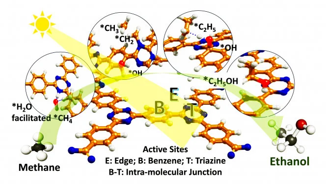 HKU Chemist and Collaborators Unveil Eco-Friendly Method
to Efficiently Convert Methane to Ethanol