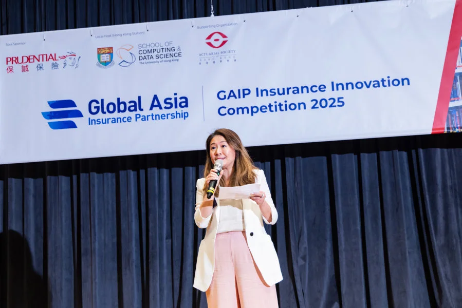 Ms Candy Au Yeung from Prudential Hong Kong highlighted how contestants’ innovation points to a smarter future.  
